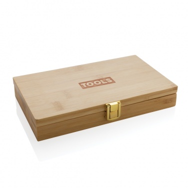 Logotrade verslo dovanos nuotrauka: Carvine 21 vnt bambuko įrankių rinkinys