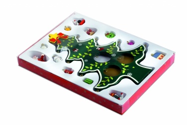 Logotrade reklaminės dovanos nuotrauka: Medinė eglutės puošmena