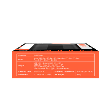 Logotrade reklaminiai produktai nuotrauka: POWER BANK SILICON POWER QP55 10000 MAH