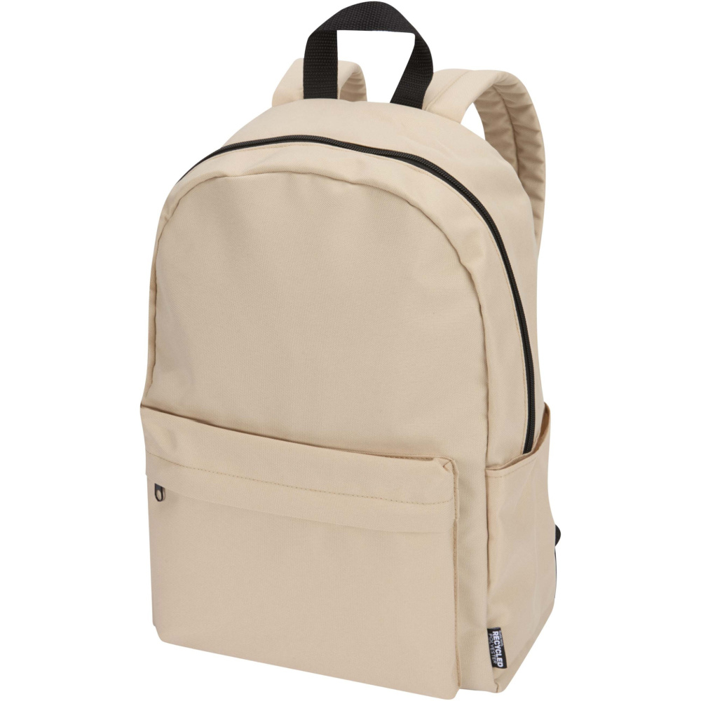 Logotrade reklaminiai produktai nuotrauka: „Byron 14“ GRS perdirbto miesto nešiojamojo kompiuterio kuprinė, 16 l