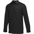 Aliuminio velveto unisex marškiniai, Vientisa juoda
