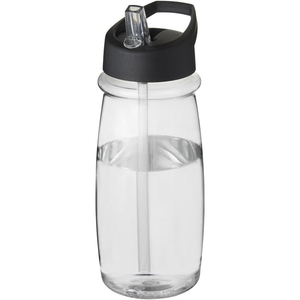 Logotrade korporatīvās dāvanas foto: Sporta pudele H2O Active® Pulse 600 ml snīpi ar vāku