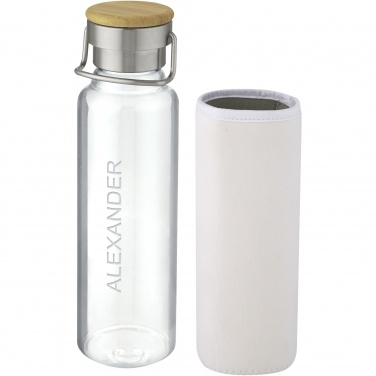 Logotrade ziemassvētku dāvanas foto: Thor 660 ml stikla pudele ar neoprēna uzmavu