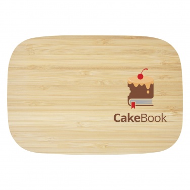 Logotrade korporatīvās dāvanas foto: Tite nerūsējošā tērauda pusdienu kastīte ar bambusa vāku