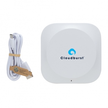 Logotrade dāvanas foto: Oregon RCS otrreizēji pārstrādātas plastmasas un korķa 10 W bezvadu