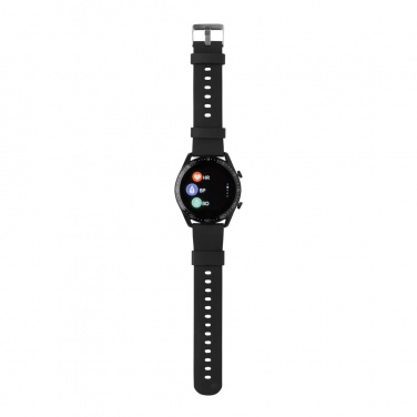 Logotrade korporatīvās dāvanas foto: RCS pārstrādāts TPU Fit Watch apaļš