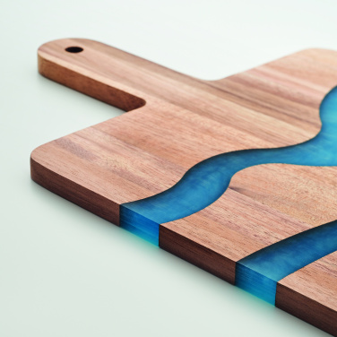 Logotrade logo dāvanas foto: Akācijas koka servēšanas dēlis