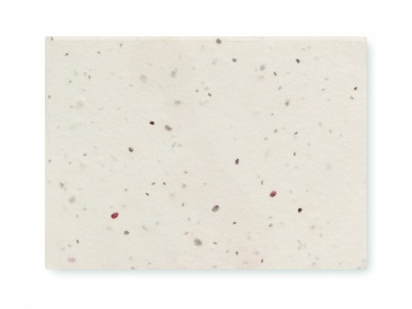 Logotrade logo dāvanas foto: Zāles/sēklu papīra piezīmju bloks