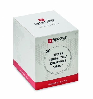 Logotrade biznesa dāvanas foto: Skross MUV USB A/C adapteris