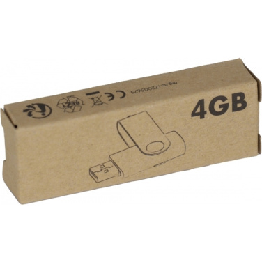 Logotrade Ideja dāvanas foto: USB zibatmiņa 4GB LEAGUE CITY