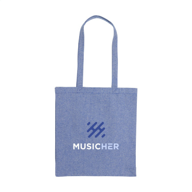 Logotrade ziemassvētku dāvanas foto: Melange Shopper GRS Recycled Canvas (280 g/m²) maisiņš