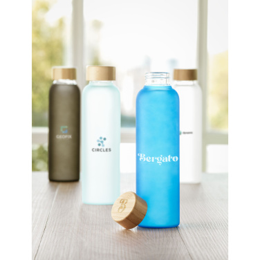 Logotrade Ideja dāvanas foto: Frosty Glass Bottle 550 ml dzeramā pudele