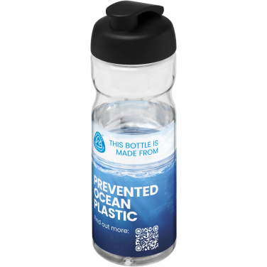 Logotrade ziemassvētku dāvanas foto: H2O Active® Eco Base 650 ml sporta pudele ar pārslēdzamu vāku