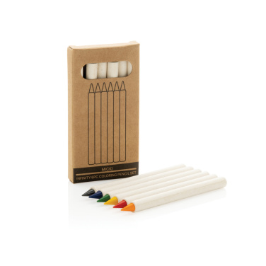 Logotrade biznesa dāvanas foto: Micki GRS infinity 6gab krāsojamo zīmuļu komplekts