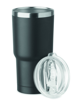 Logotrade ziemassvētku dāvanas foto: Dubultsienu glāze 550ml