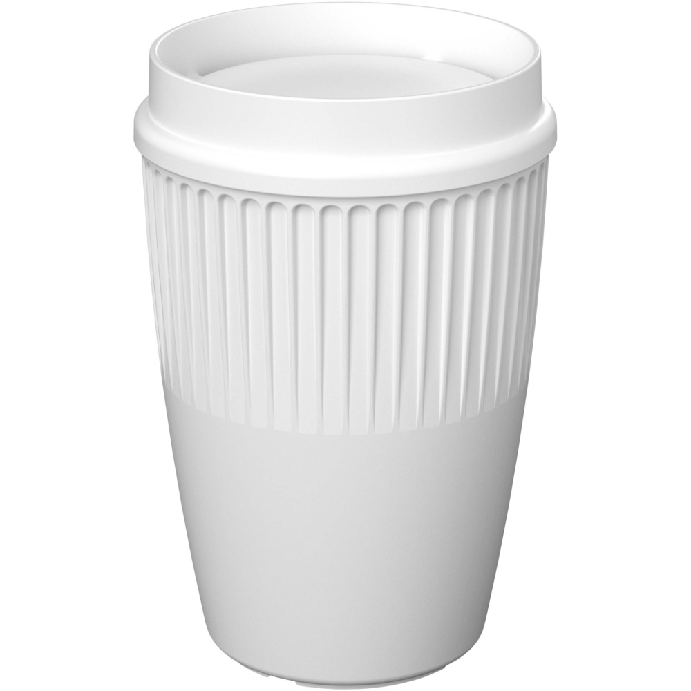 Logotrade biznesa dāvanas foto: Cirrus 350 ml glāze ar 360° grozāmu vāku