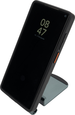 Logotrade logo dāvanas foto: Tālruņa turētājs ar bezvadu lādētāju