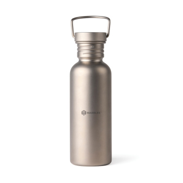 Logotrade korporatīvās dāvanas foto: Nordic Drift Trail īpaši vieglā titāna ūdens pudele 600 ml