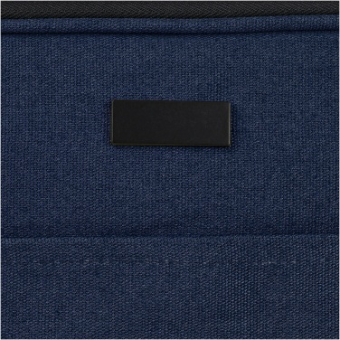 Логотрейд pекламные cувениры картинка: Чехол для 14-дюймового ноутбука Joey объемом 2 л из брезента, переработанного по стандарту GRS