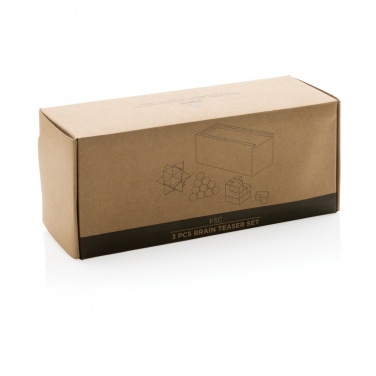 Логотрейд pекламные подарки картинка: Набор головоломок из 3 предметов