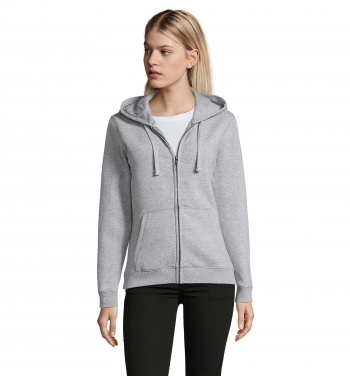 Логотрейд pекламные продукты картинка: SPIKE WOMEN ZIP HOOD SWEAT