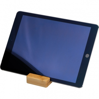 Лого трейд pекламные продукты фото: Бамбуковый держатель для смартфона САН-СЕБАСТЬЯН