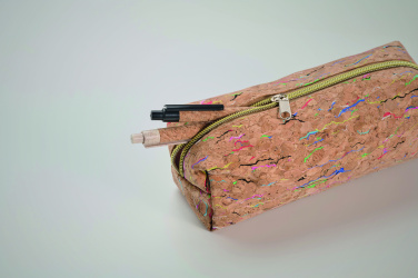 Лого трейд pекламные подарки фото: Coloured cork pencil case