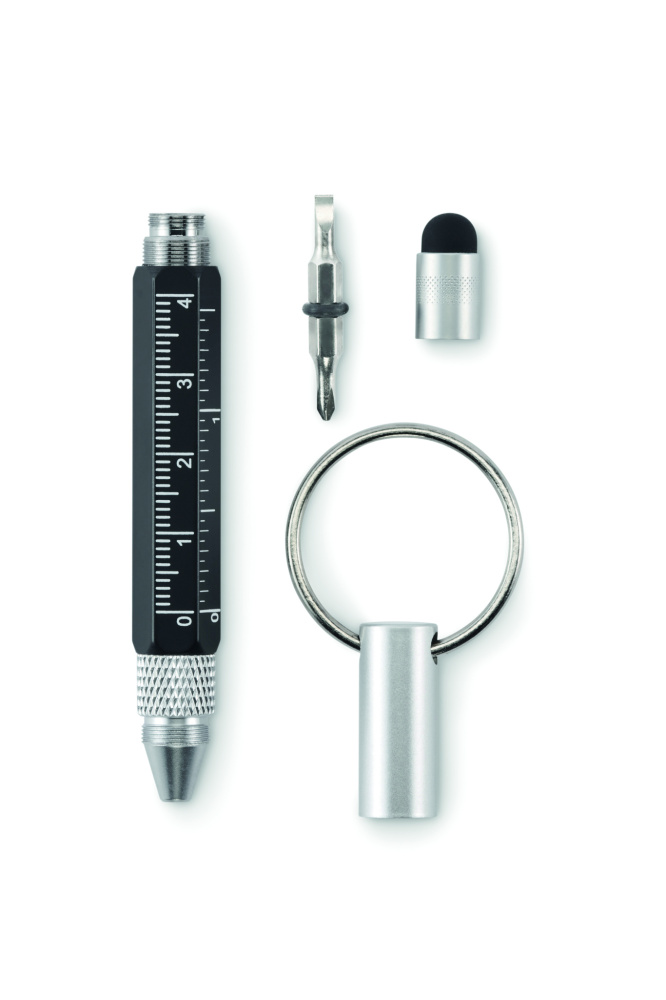 Логотрейд бизнес-подарки картинка: Key ring with twist action pen