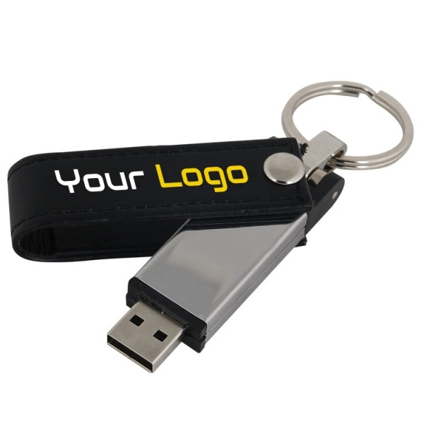 Лого трейд pекламные cувениры фото: Металлическая USB-флешка