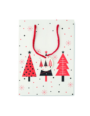 Логотрейд pекламные cувениры картинка: Gift paper bag medium