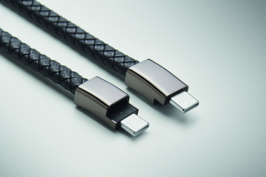 Логотрейд pекламные подарки картинка: Braided bracelet cable type-C