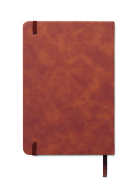 Логотрейд pекламные подарки картинка: A5 smokey PU notebook