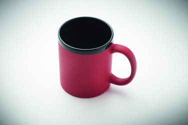 Лого трейд бизнес-подарки фото: Ceramic mug for laser 300 ml