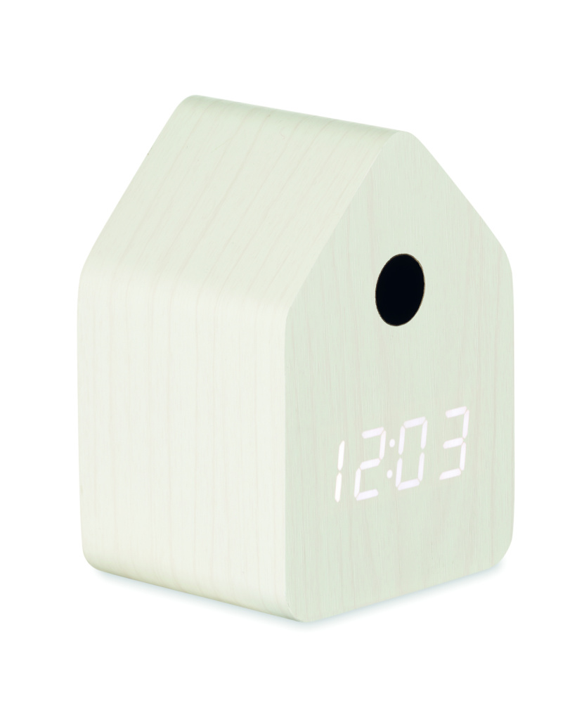 Лого трейд бизнес-подарки фото: MDF cuckoo alarm clock