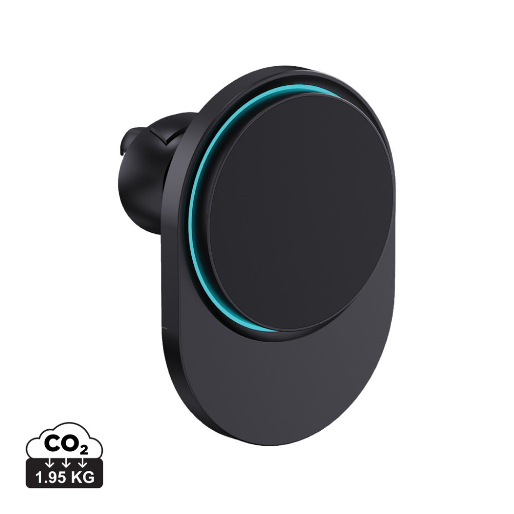 Лого трейд pекламные продукты фото: Автомобильный держатель PowerCruze RCS rplastic 15W с магнитной зарядкой