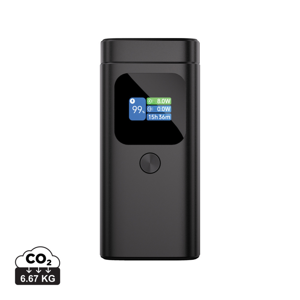 Логотрейд pекламные подарки картинка: Магнитный внешний аккумулятор Urban Vitamin Sunnyvale 100 Вт 15 000 мА·ч