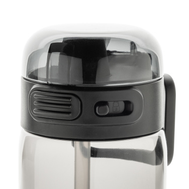 Логотрейд pекламные продукты картинка: Спортивная бутылка для воды SipnLock RCS RPET, герметичная, 800 мл