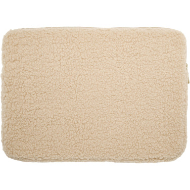 Логотрейд pекламные продукты картинка: Bear чехол для 13-дюймового ноутбука объемом 2 л из шерпы, переработанной по стандарту GRS