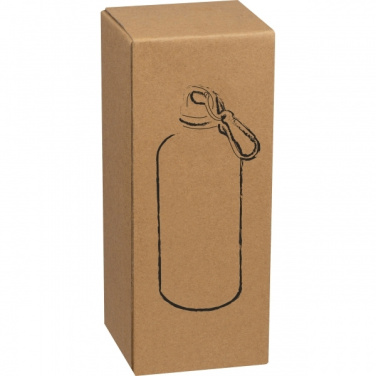 Логотрейд pекламные подарки картинка: Бутылка из нержавеющей стали Нью-Йорк