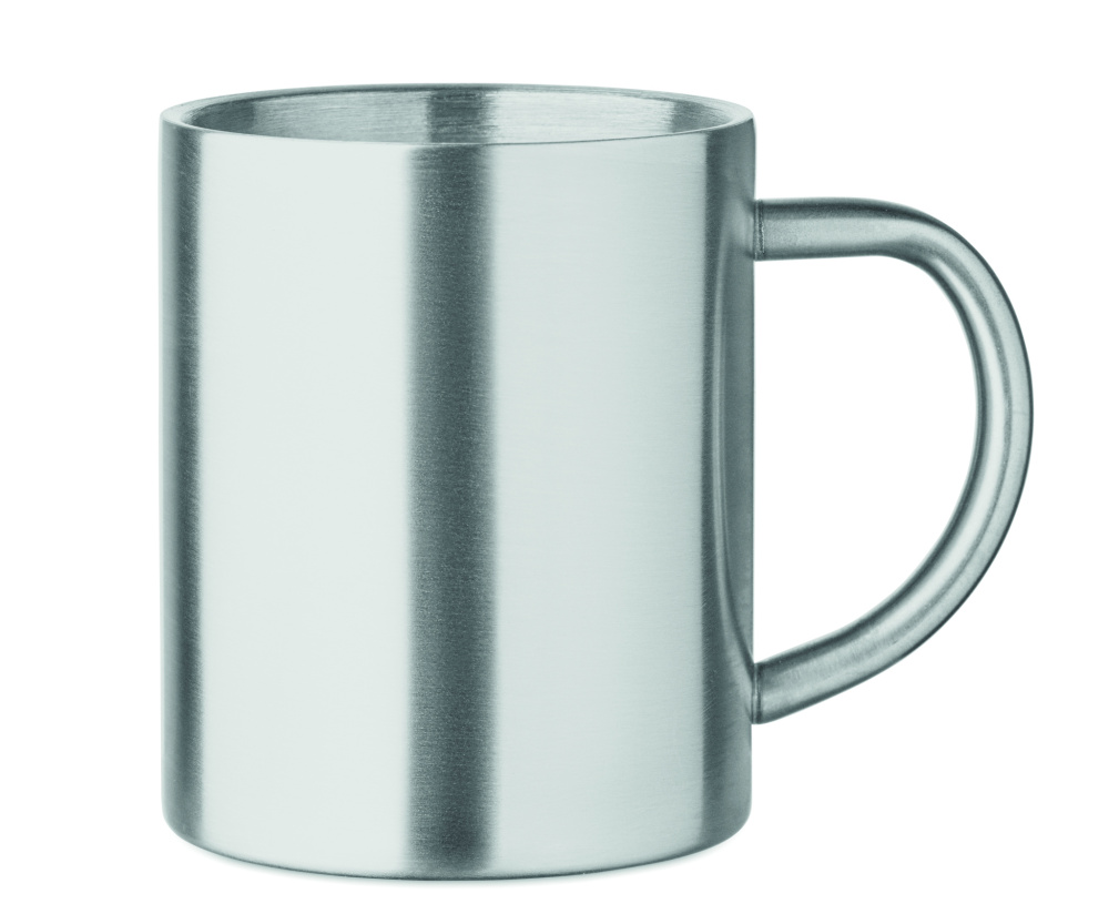 Логотрейд pекламные cувениры картинка: Recycled stainless steel mug