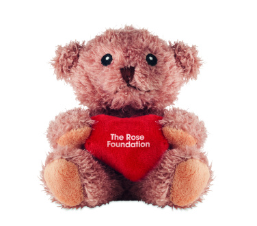 Лого трейд бизнес-подарки фото: Teddy bear plush with heart