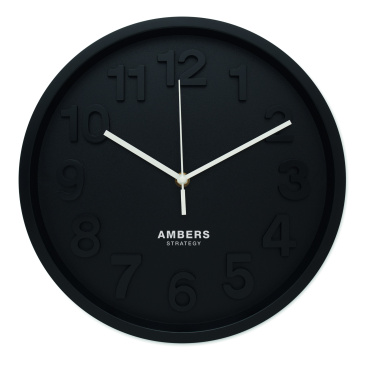 Лого трейд pекламные cувениры фото: Wall clock in PP