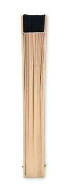 Логотрейд pекламные cувениры картинка: Wooden hand fan