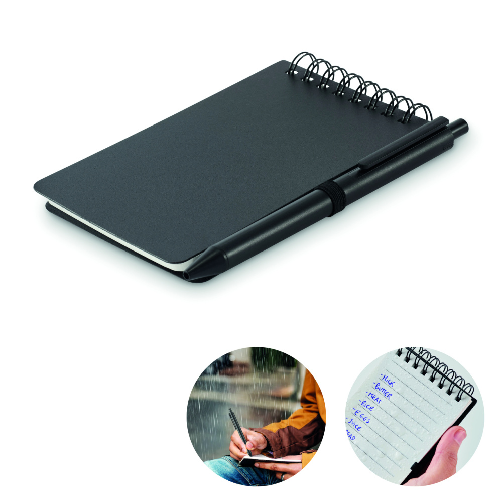 Лого трейд pекламные продукты фото: Water repellent notepad