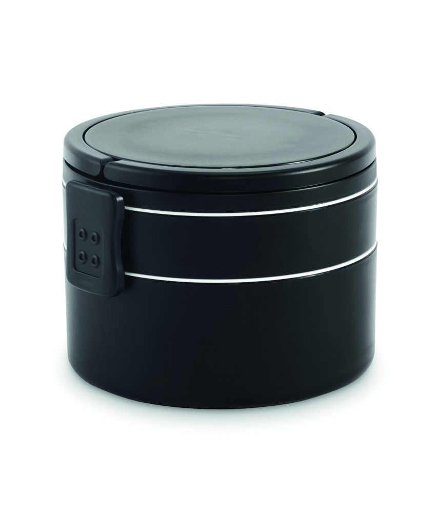 Логотрейд pекламные cувениры картинка: PP two-tier lunch box 950 ml