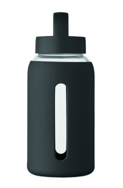 Лого трейд pекламные cувениры фото: High borosilicate glass bottle