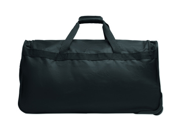Логотрейд pекламные cувениры картинка: Duffle bag trolley 600D RPET