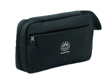 Лого трейд pекламные подарки фото: Toiletry bag 600D RPET