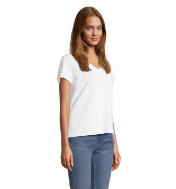 Лого трейд бизнес-подарки фото: REGENT V T-SHIRT WOMEN
