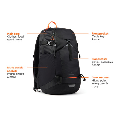 Логотрейд pекламные продукты картинка: Рюкзак Nordic Drift Trail RCS 24 л
